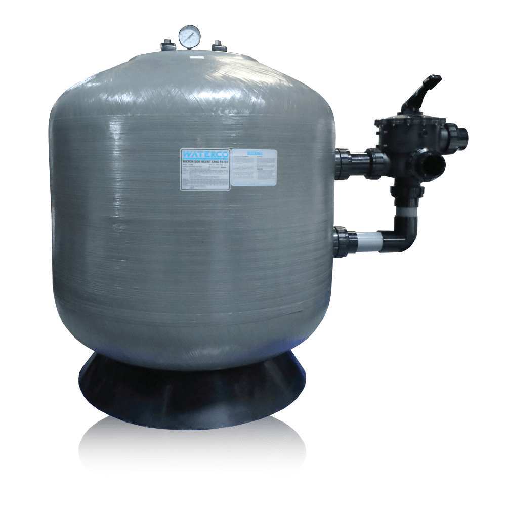 WATERCO Micron Fiberglass Commercial Side Mount Sand Filter 01 1
