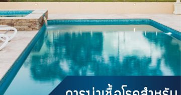 การฆ่าเชื้อโรคสำหรับสระว่ายน้ำระบบเกลือ
