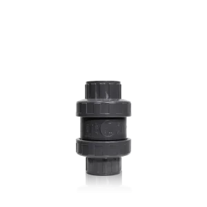 U PVC Spring Check Valve 01