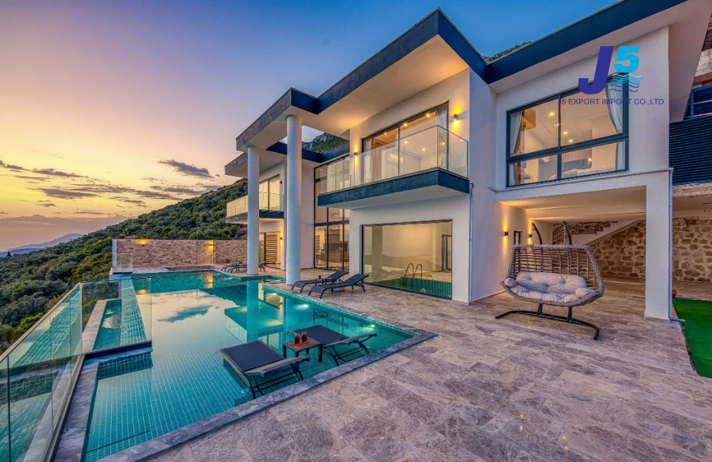 10 แบบบ้านพูลวิลล่าที่คัดมาแล้วว่าสวย มีสไตล์ น่าใช้งาน 4 แบบบ้านพูลวิลล่ารูปทรง L-Shape